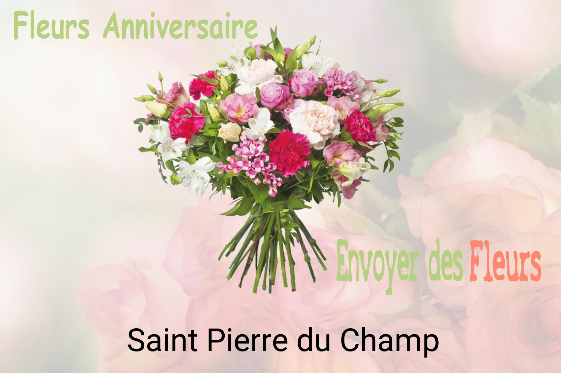 Bouquet de fleurs d’anniversaire livré à Saint-Pierre-du-Champ