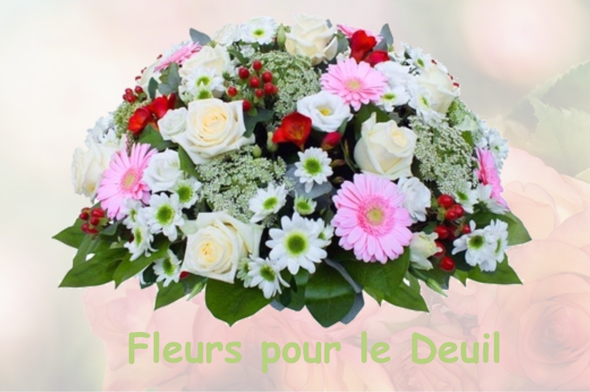 fleurs deuil SAINT-PIERRE-DU-CHAMP